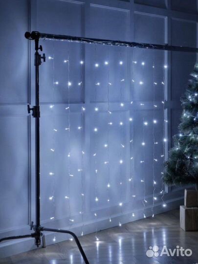 Гирлянда штора