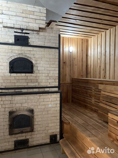 Общественная русская Баня на дровах