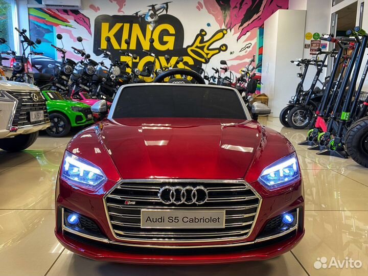 Электромобиль Audi S5 Cabriolet luxury 12V 2WD