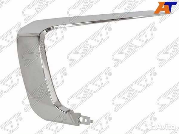 Молдинг бампера mitsubishi pajero sport, mitsubish