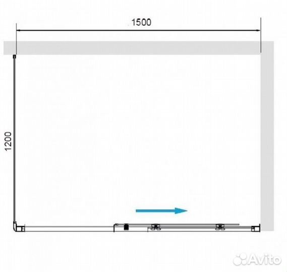 Душевой уголок RGW Passage PA-177B 150x120