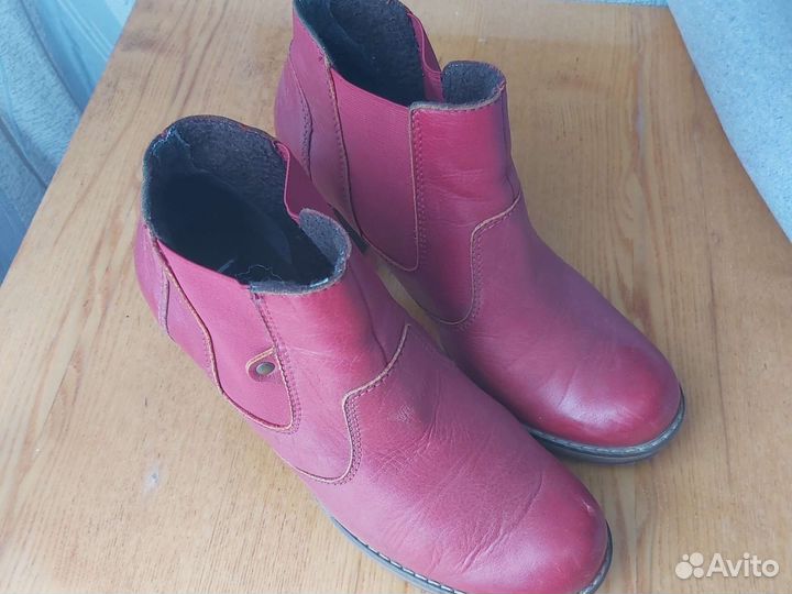 Ботильоны женские 38 размер натуральная кожа