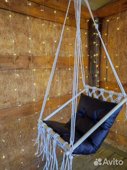 Подвесные качели гамак