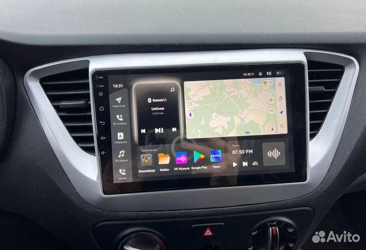 Магнитола Android Hyundai Solaris (2017-2020)