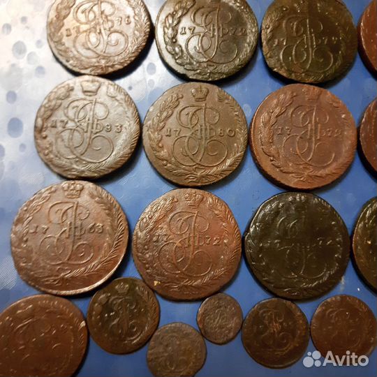 Монеты екатерины 2