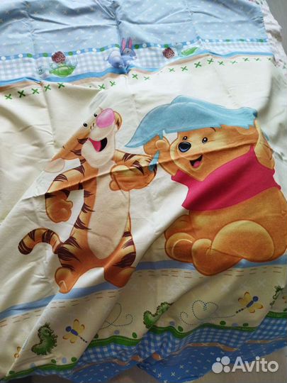 Бортики, балдахин, пост. бельё в детскую кроватку