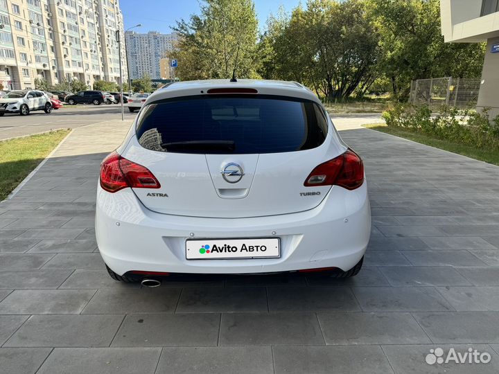 Opel Astra 1.4 AT, 2012, 99 500 км