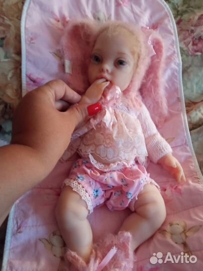 Силиконовая малышка 45 см вес 2.300 реборн