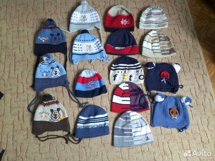 Шапки, варежки, шарфы для мальчиков