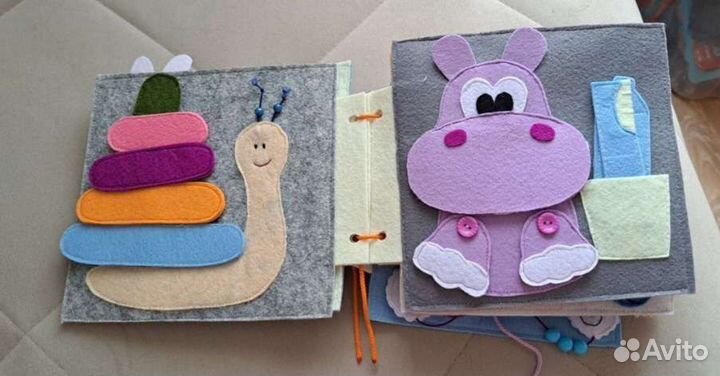 Книжка из фетра