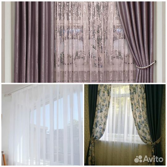 Пошив штор, скатертей, постельного белья