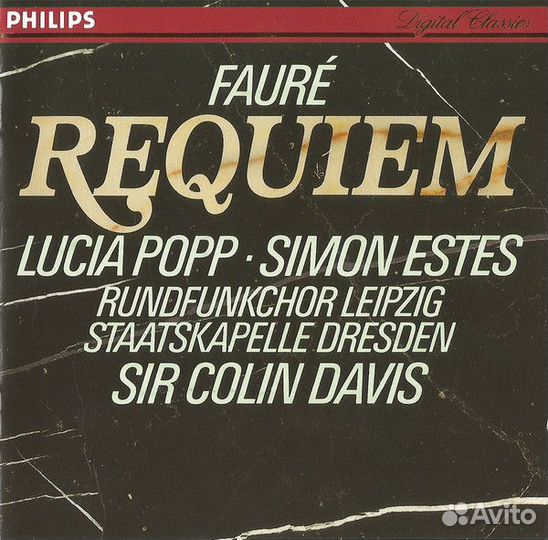 Fauré: Requiem, Op.48 - Composer: Gabriel Fauré;
