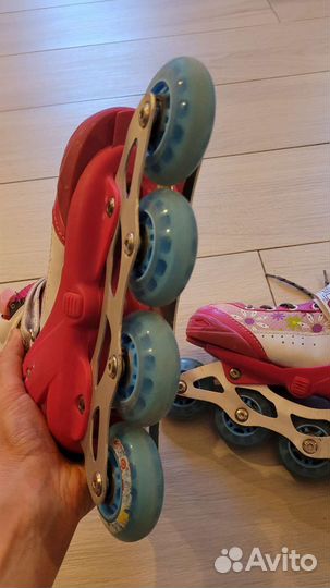 Роликовые коньки детские раздвижные