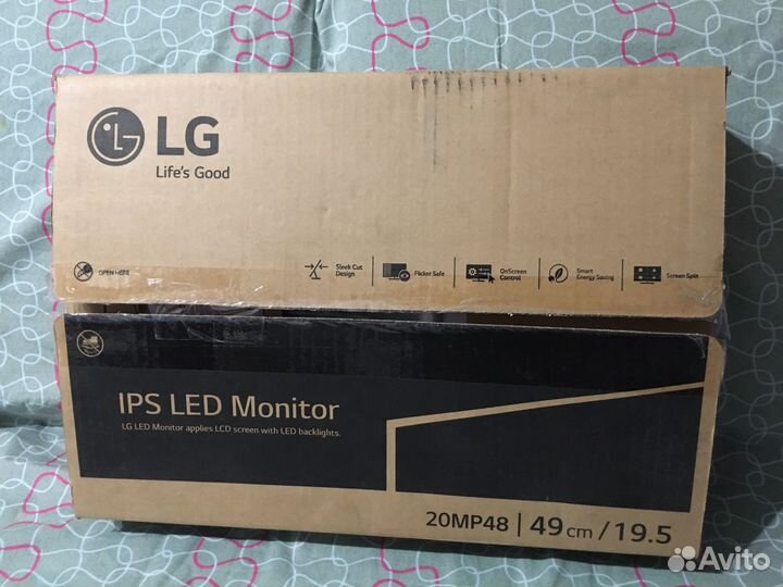 Монитор LG 20 ips LED Новый
