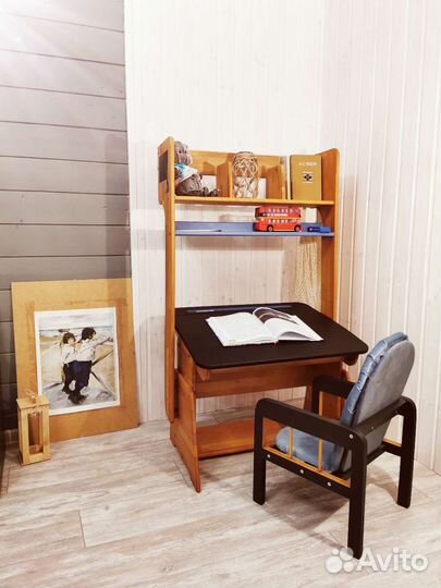 Растущая парта и стул