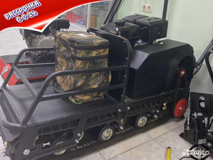 Мотобуксировщик Бурлак-М2 LRK 9 л.с. (эл. запуск)