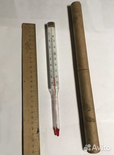 Термометр спиртовой 0-150C СССР