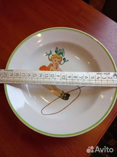 Тарелочка дулёво. Ручная роспись