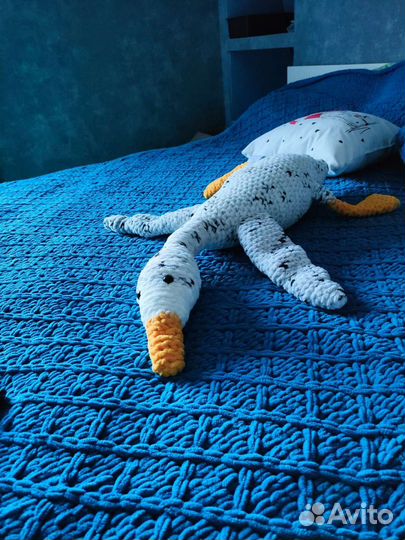 Гусь обнимусь из ализе пуффи