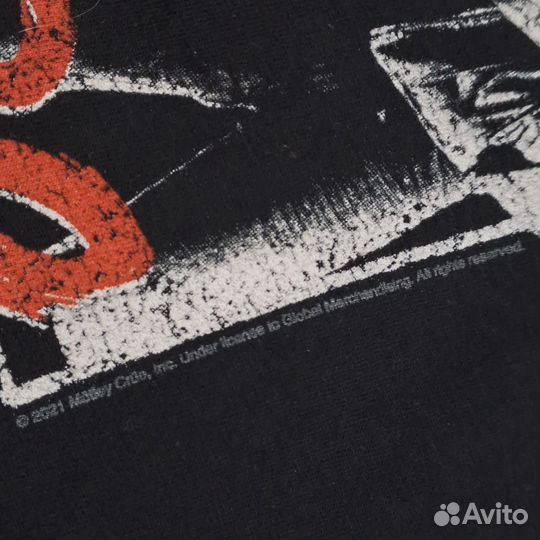 Футболка мерч Mötley Crüe 40 Years 2021