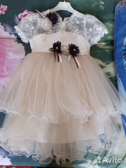 Платье для девочки 98
