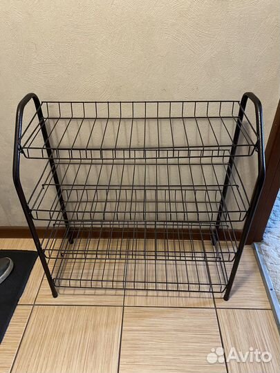 Подставка для обуви металлическая