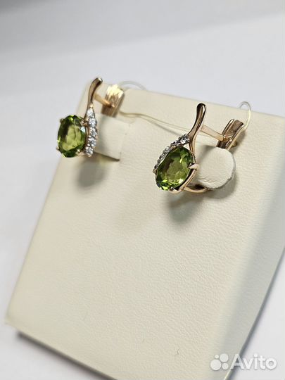 Золотые серьги