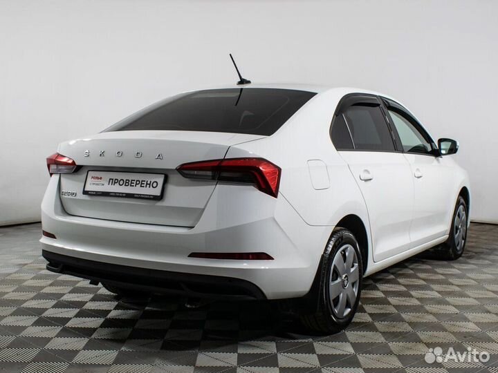 Skoda Rapid 1.6 AT, 2022, 18 500 км