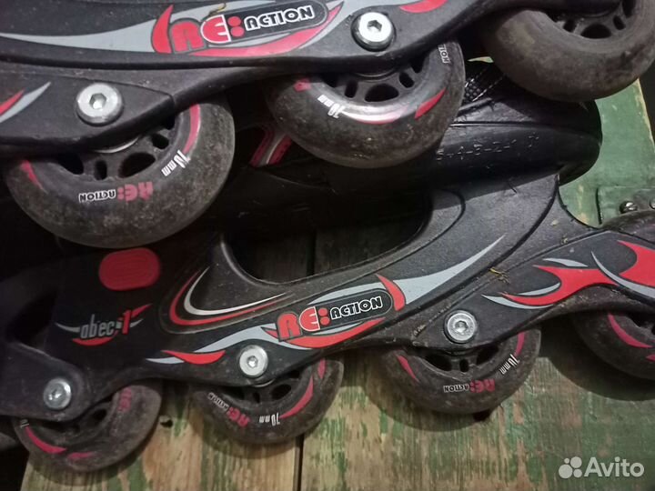 Роликовые коньки детские раздвижные