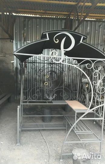 Мангал с печкой