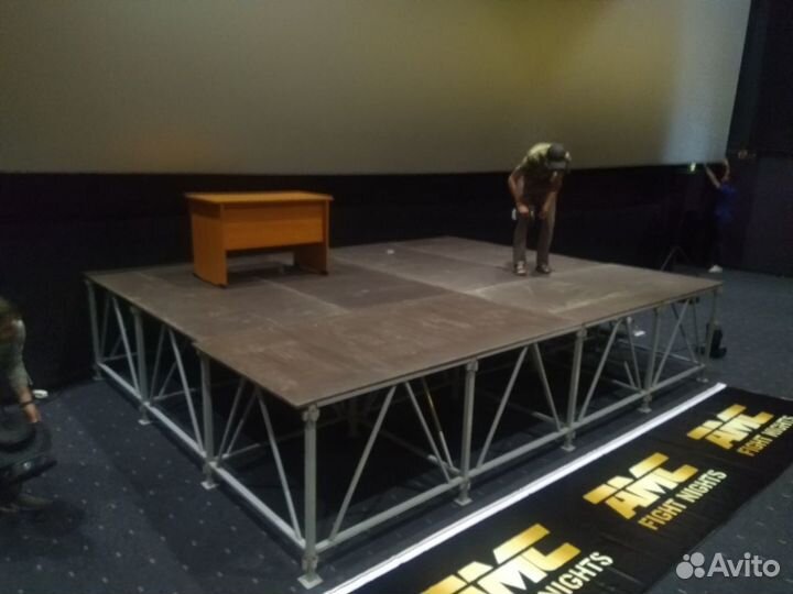 Аренда сцены подиума для мероприятий