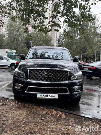 Infiniti QX80 5.6 AT, 2017, 63 000 км