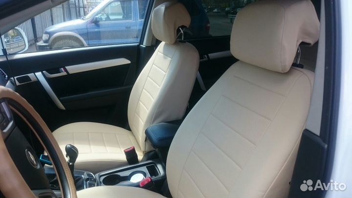 Чехлы из экокожи Автопилот Chevrolet captiva