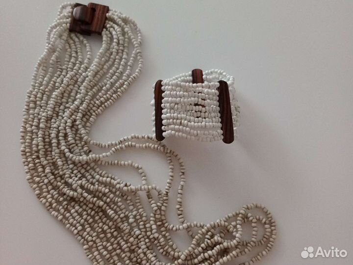 Бусы и браслет (Бали)