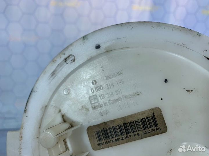 Бензонасос Opel Astra H GTC Z16XER 2008