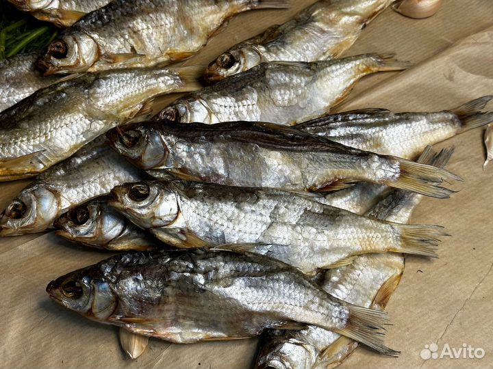 Рыба вяленая некондиция