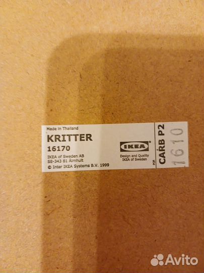 Детский стол и стулья криттер IKEA