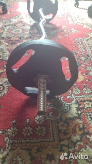 Штанга гриф блины