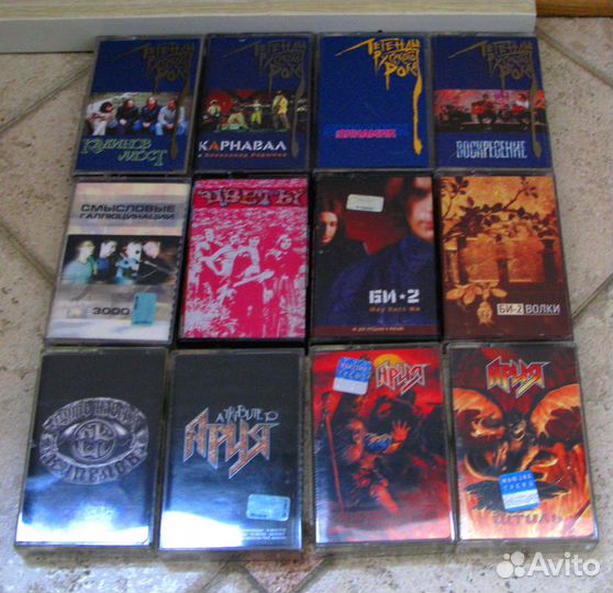 Кассеты/Рок*Accept*Чиж*Наив*Алиса*друг./Студия