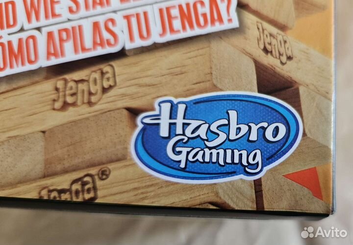 Игра Jengа новая Hasbro дерево