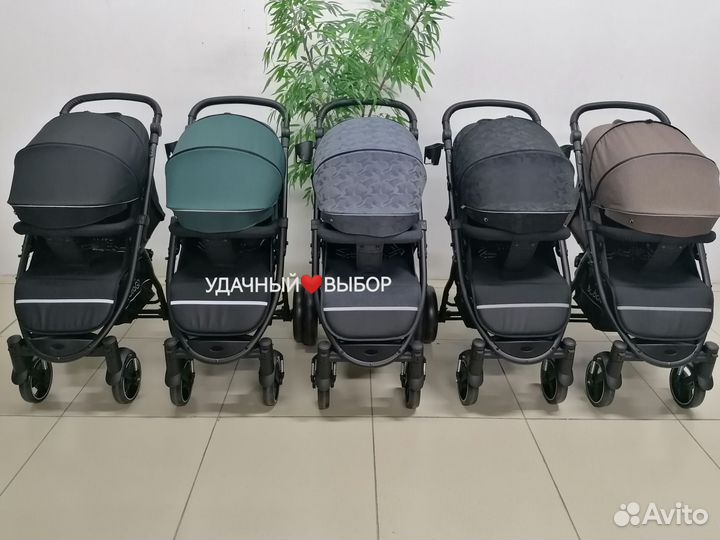 Новые коляски Luxmom с большими колесами