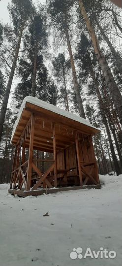 Прокат беседки с мангалом