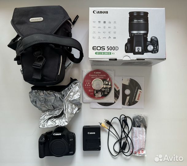 Фотоаппарат canon 500d