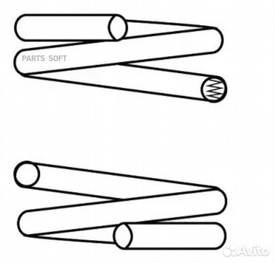 CS germany 14319590 Пружина задняя
