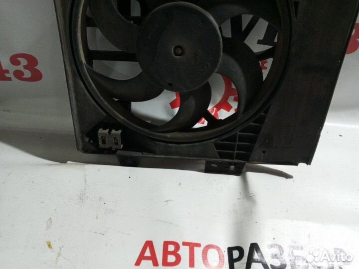 Вентилятор радиатора Peugeot 207 A7 1.4 KFV (TU3A)