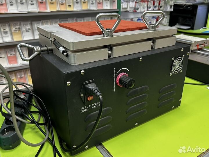 Аппарат для переклейки стекла дисплея TBK-408