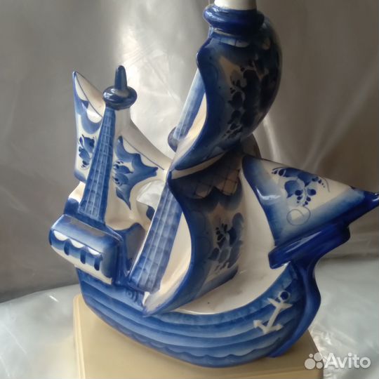 Штоф для водки гжель