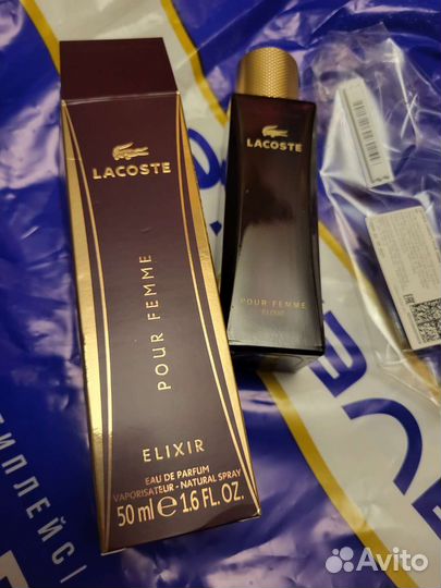 Парфюм lacoste Pour femme elixir