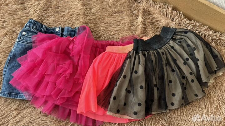 Вещи пакетом на девочку 80-110