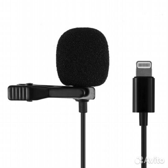 Микрофон петличный (петличка) для айфона